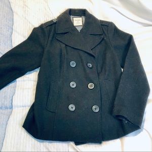 Black Old Navy Pea Coat